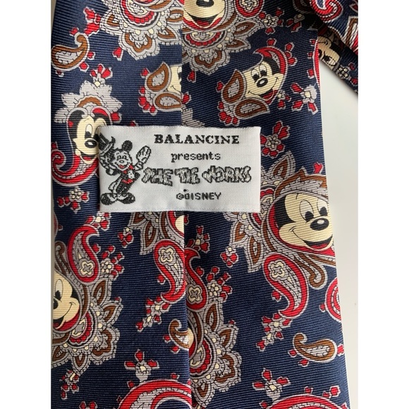 Mickey Mouse Silk Tie - Picture 3 of 4